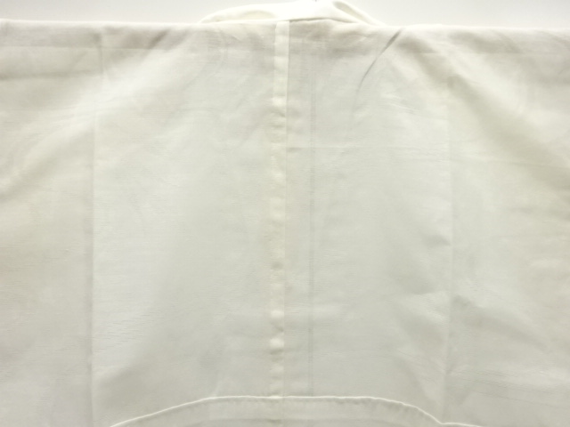  アンティーク　透かし織流水に笹模様夏用長襦袢